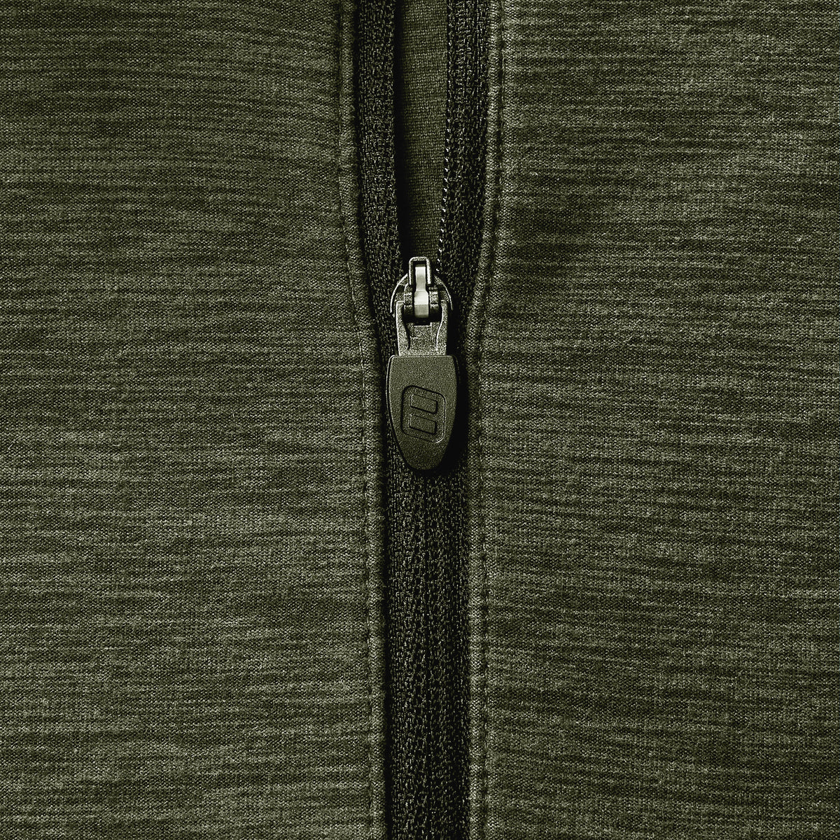 Farndale+ Long Sleeve Half Zip Tech Tee - Zephyr/Cheviot Green