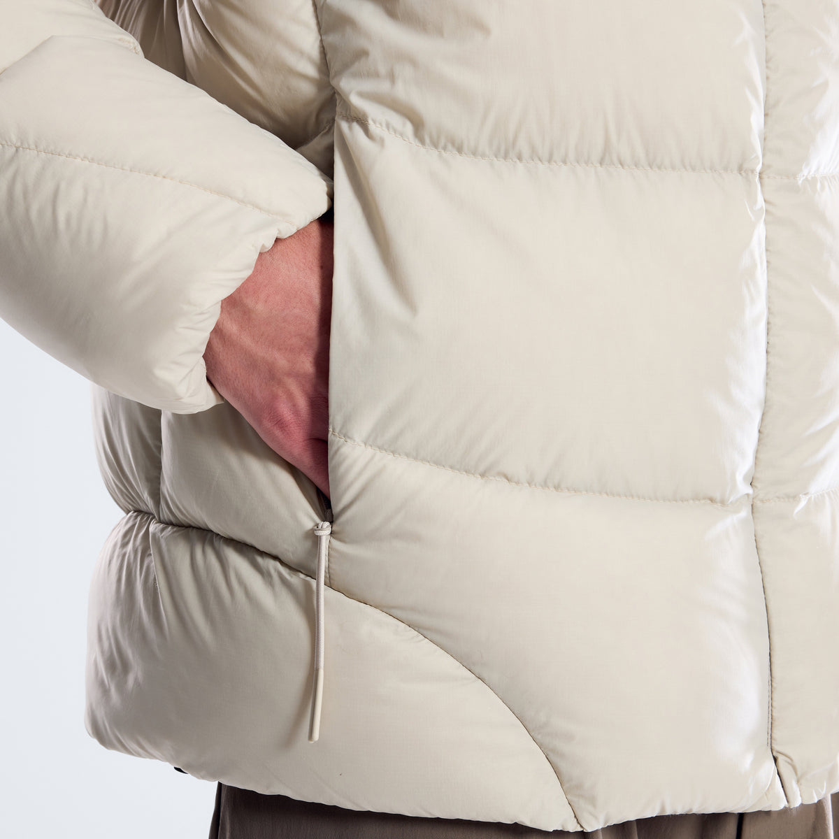 Unisex Optimorph Down Jacket - Stone
