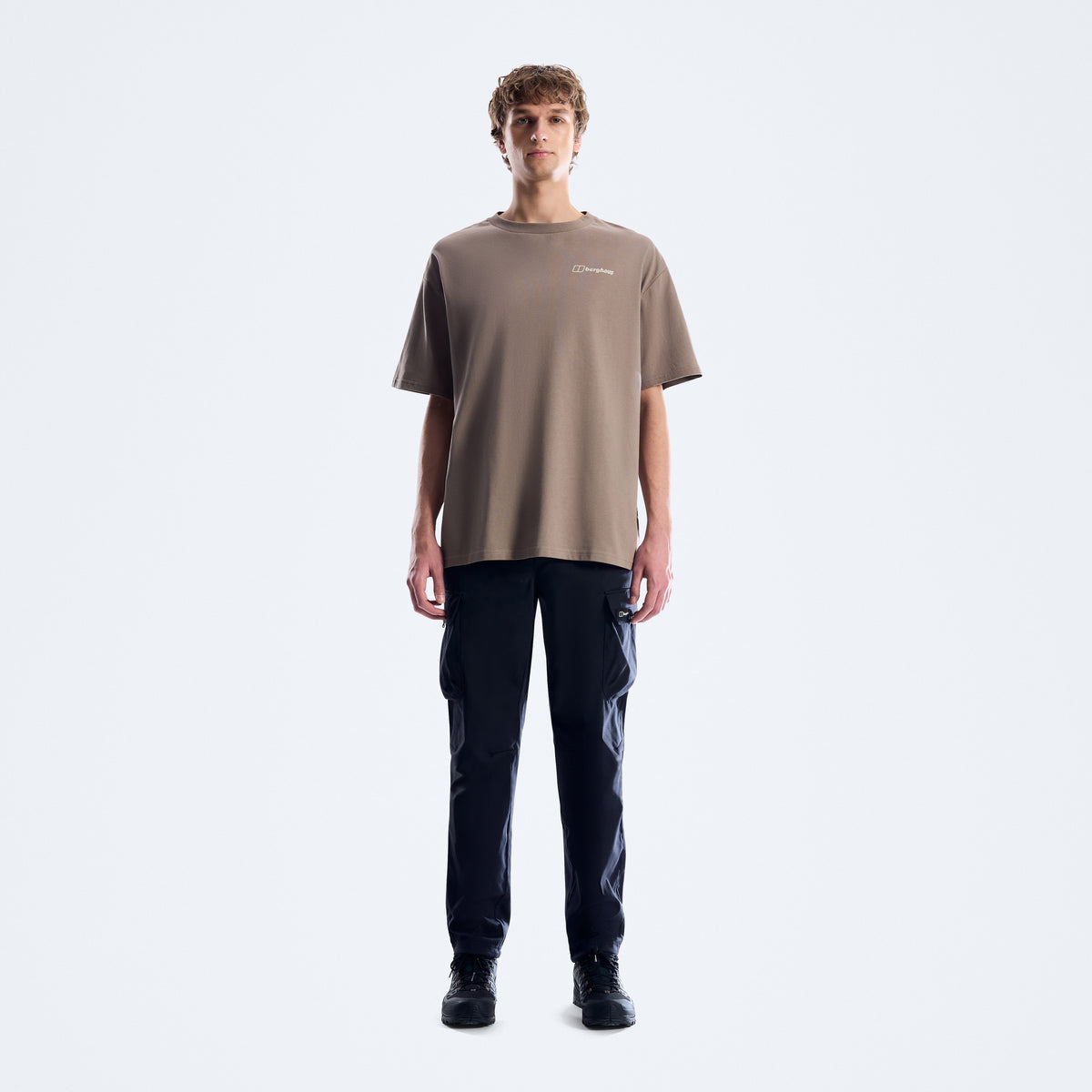 Men's Geo Structure Tee - Dark Grey