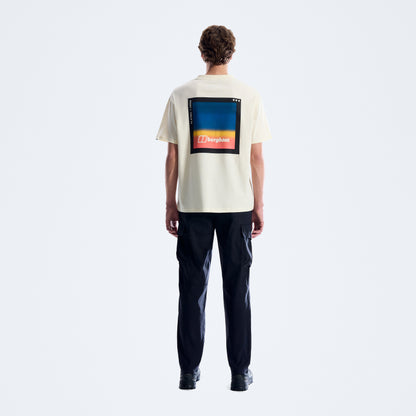 Men's Solar Omber Tee - Light Grey