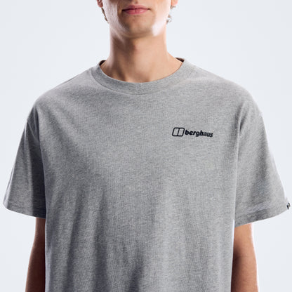 Men's Solar Sphere Tee - Light Grey