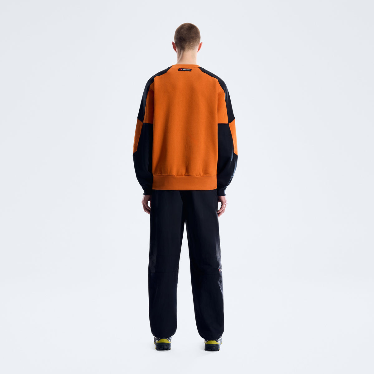 Men's Kara-SU Sweater - Blazing Fire/Black