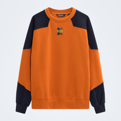 Men's Kara-SU Sweater - Blazing Fire/Black