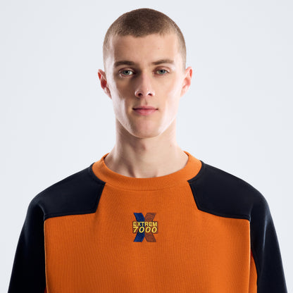 Men's Kara-SU Sweater - Blazing Fire/Black