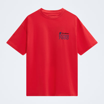 Unisex Kara-SU Badge Tee - Goji Berry