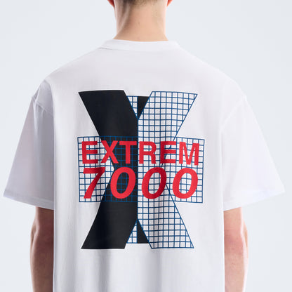 Unisex Kara-SU Badge Tee - White