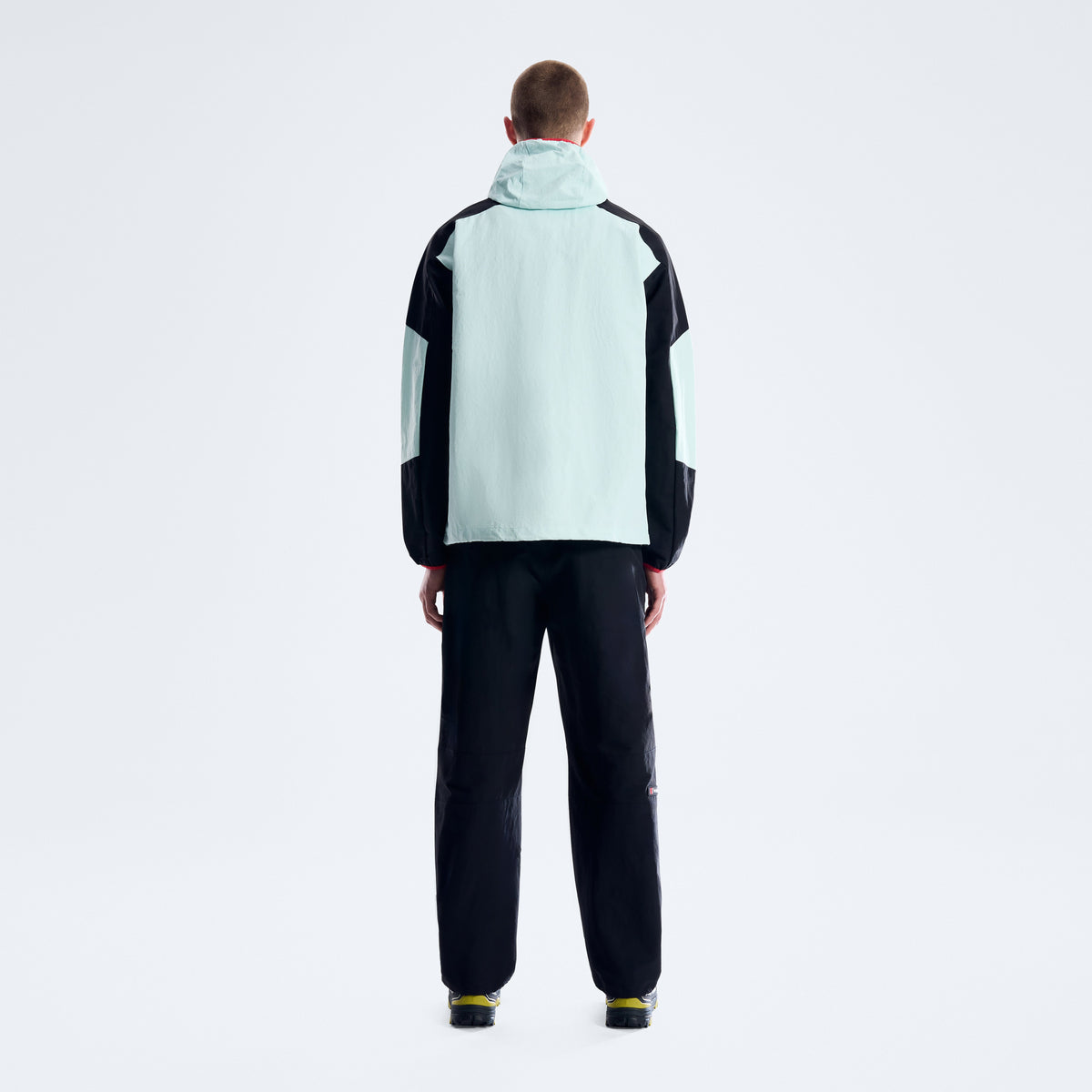 Men's Kara-SU Windbreaker - Polar/Jet Black