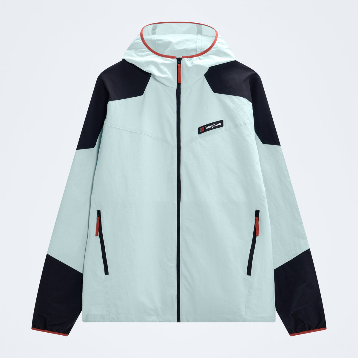 Men's Kara-SU Windbreaker - Polar/Jet Black