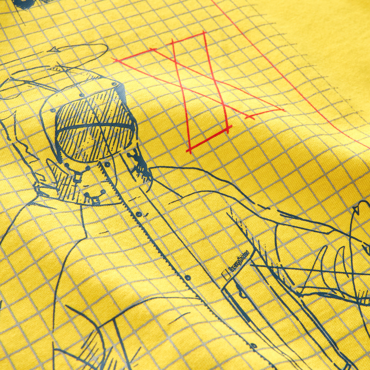 Unisex Kara-SU Sketch Tee - Amber