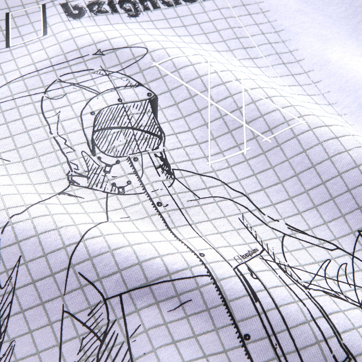 Unisex Kara-SU Sketch Tee - Aster