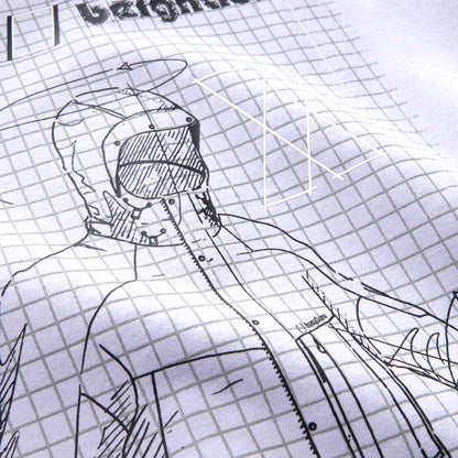 Unisex Kara-SU Sketch Tee - Aster