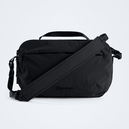 Unisex Wylam Cross Body Bag - Jet Black