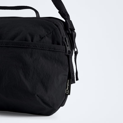 Unisex Wylam Cross Body Bag - Jet Black